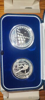 proof strieborné mince Taliansko Turín 2006 - 4