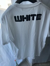 Pánske tričko off white - 4