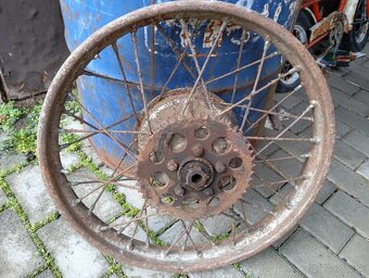 Predám koleso Jawa sw350 - 4
