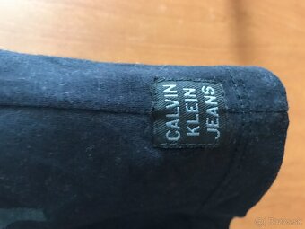 CALVIN KLEIN originál black damske tricko S/M - 4
