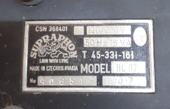Gramorádio Tesla Suita 1127 A - 4
