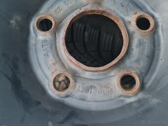 5x105 r16, plechové disky - 4