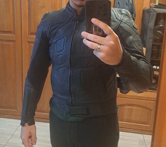 Predám koženú moto bundu WINTEX - velkosť S - 4