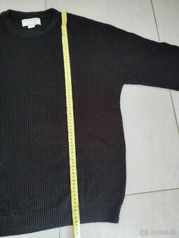 Pánsky čierny sveter F&F - 4