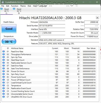 2TB Hitachi HUA722020ALA330 - 4