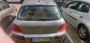 Predám peugeot 307 plne pojazdný aj na náhradné diely - 4