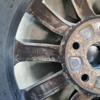 Škoda hliníkové disky 5x112 R16 6,5J ET46 - 4