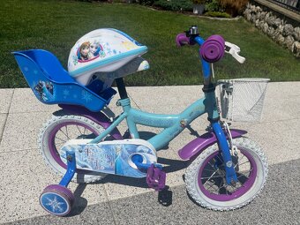 Predám detský bicykel Frozen veľkosť 12 - 4