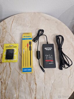 PlayStation 2 Slim herná konzola čierna + hra - 4