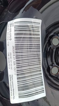 plechové disky Škoda, rozteč 5x100 R15 - 4