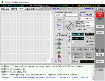 Western Digital, 6TB, WD60EZRZ - 4