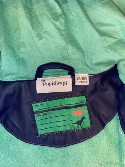 Impidimpi pogumovana podsita bunda do dazda 98/104 - 4