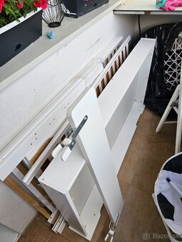 Detská postieľka 2v1 Starlight Cot Bed 140x70 - 4