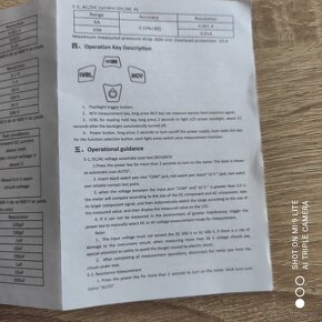Predám plnoautomatický digitálny multimeter ANENG 118A - 4