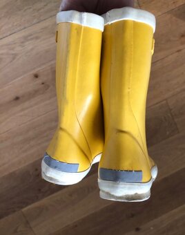 ————Žlté unisex gumáky Bergstein, 25, 3.50 E——— - 4