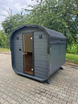 AKCIA:Štvorcová sauna 2,2mx2,2m - 4