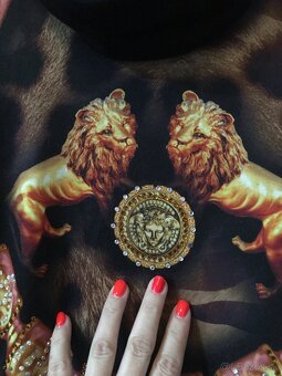 VERSACE MEDUSA dámske saty M/L - 4