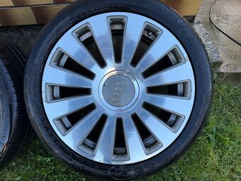 Elektróny Audi A8 255/40 r19 letné obutie 5x112 - 4