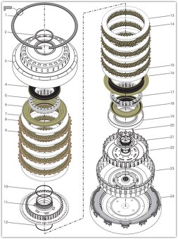 Automatická prevodovka powershift Ford oprava - repas - 4