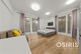 Klimatizovaný 1i byt s balkónom, novostavba 2022, predzáhrad - 4