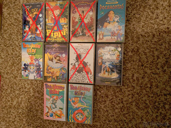 Vzácne rozprávkové VHS videokazety so slovenským dabingom - 4