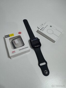 Apple Watch 9 Black 45 mm Celluar 99% batéria - 4