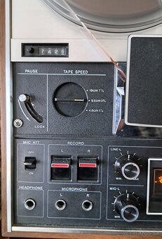 Kotúčový magnetofón SONY TC-377 - 4