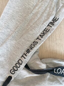 Dámska sivá mikina s nápisom - 4