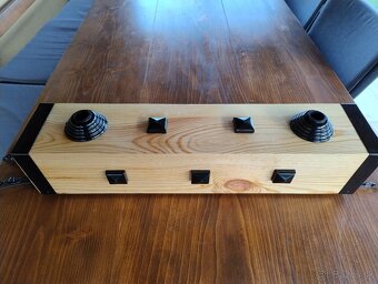 Lustre drevený hranol - 4