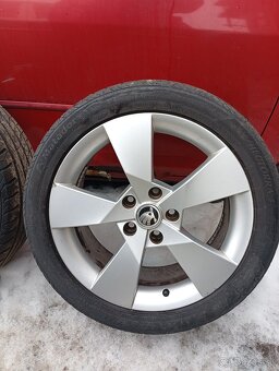 Predám disky Škoda Denom 5x112 r17 - 4