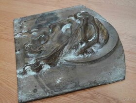 Stará bronzová plastika Ježiša (3,2kg) - 4