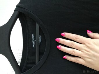 EMPORIO ARMANI originál black pánske tricko XL - 4