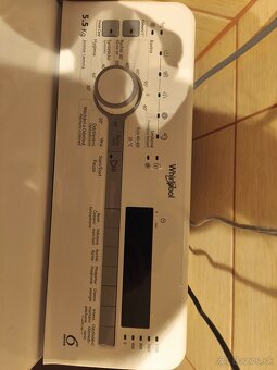 Whirlpool zhora plnená práčka - 4