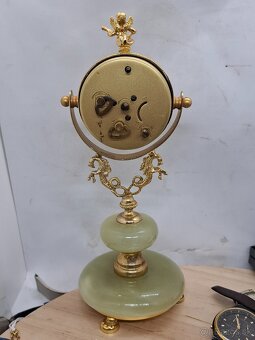 Predám funkčný budík RITZ onyx mosadz 85 € - 4