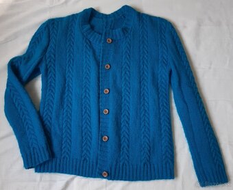 Dva damske rucne pletene svetre vel. M / L - 4