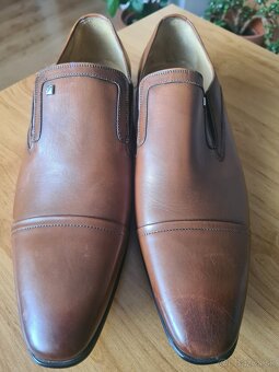 Pánske kožené topánky - 4