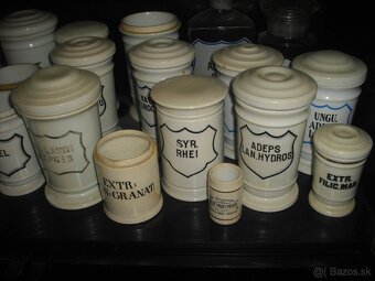 Predam zbierka starozitna lekarenska nadoba, flaska... - 4