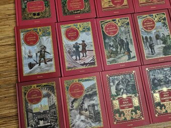 Kolekcia 72 kníh od Julesa Verneho od firmy Hachette - 4