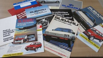 Prospekty Subaru Mazda Toyota Nissan Mitsubishi a další. - 4