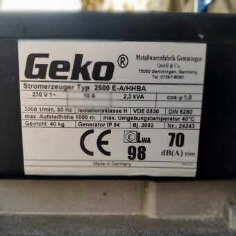 Elektrocentrála Honda - 4