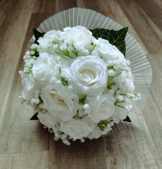 svadobná výzdoba na auto - 4