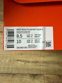 Nike Performance REACTX INFINITY RUN 4, EU 42 - 4