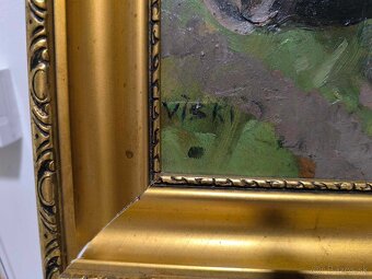 János Viski - olejomaľba - 4