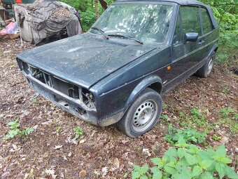 Rozpredám na náhradné diely golf mk1 cabrio - 4