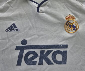 Originál Adidas dres Real Madrid 2001/2002 - 4