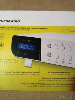 Krásne kuchynské rádio LC DISPLEJ - 4