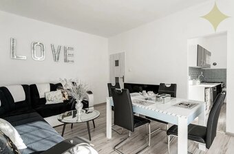 Na prenajom kompletne zariadený 2 izbový byt s balkónom - 4