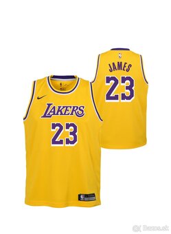 NBA Basketbal dres a šortky LA Lakers LeBron 23 - 4