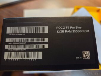 Predám Xiaomi POCO F7 Pro 256GB - 4