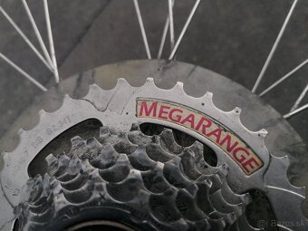 Predám zadné 28" koleso na bicykel - 4